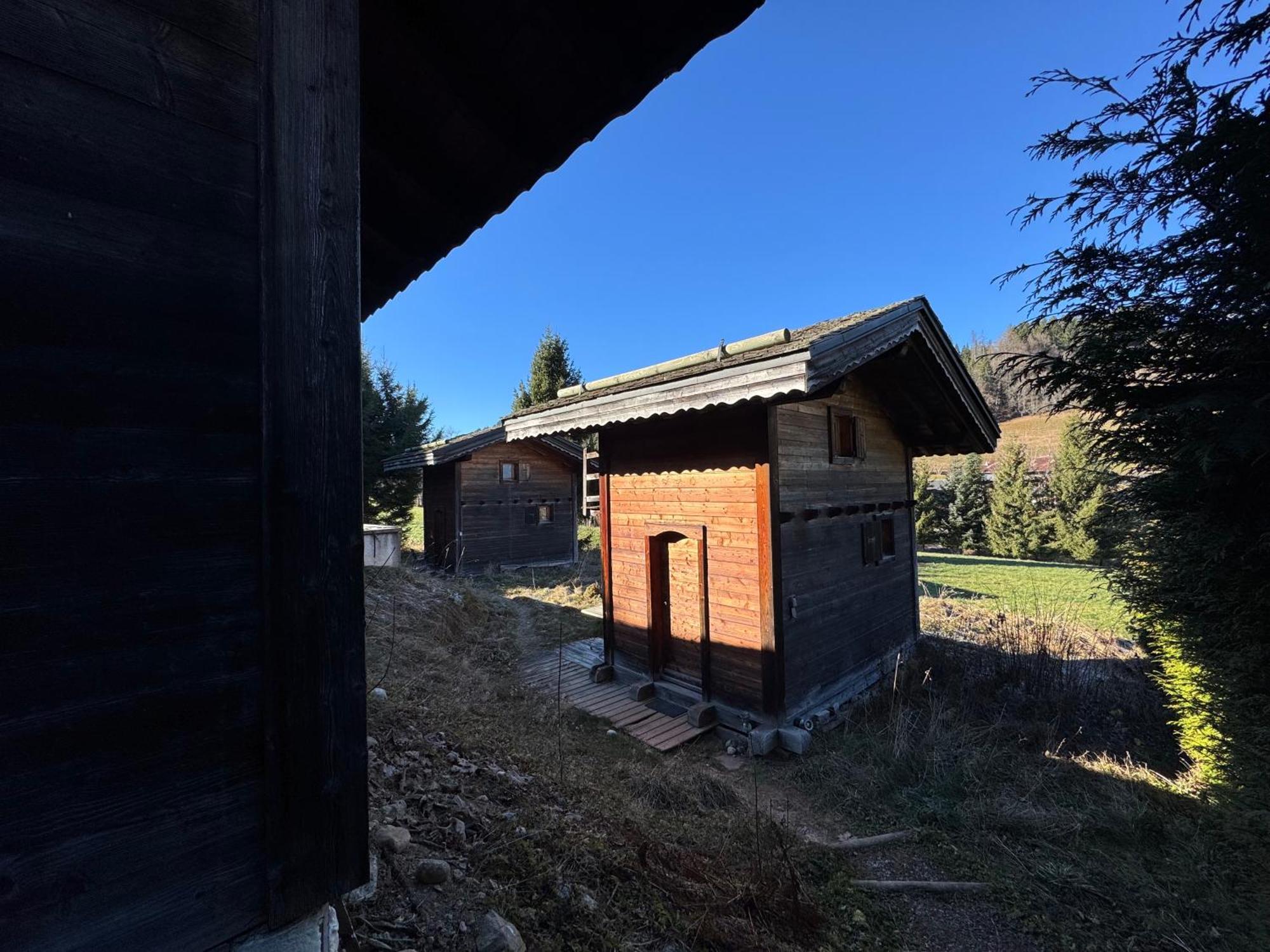מגב Chambres Et Mazots Du Chalet De Mado מראה חיצוני תמונה