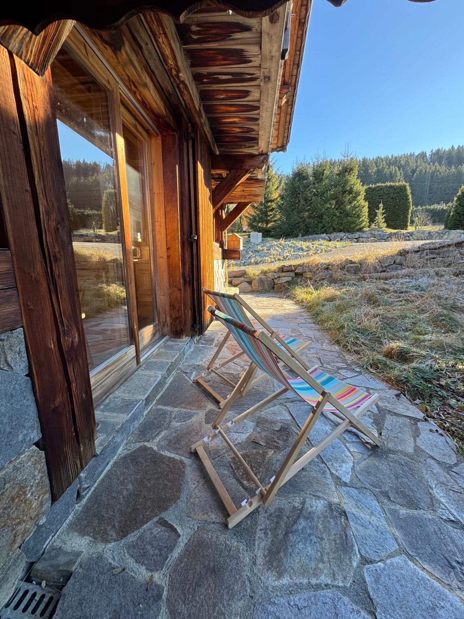 מגב Chambres Et Mazots Du Chalet De Mado מראה חיצוני תמונה